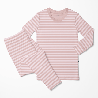 Bamboo Long Sleeve Pajama Set - Blossom Breeze Stripe