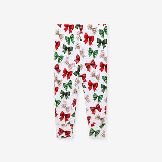 Bamboo Long Sleeve Pajama Set - Christabel (Bows)