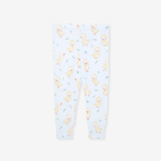 Bamboo Long Sleeve Pajama Set - Edwin (Chicks) Posh Peanut Size: 3T-4T