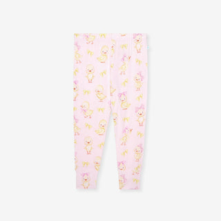 Bamboo Long Sleeve Pajama Set - Edwina (Chicks) Posh Peanut Size: 3T-4T