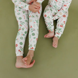 Long Sleeve Pajama Set - Elf Copper Pearl Size: 12 Months