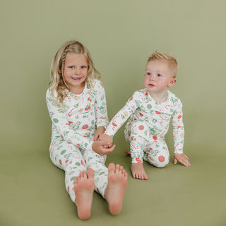 Long Sleeve Pajama Set - Elf Copper Pearl Size: 12 Months
