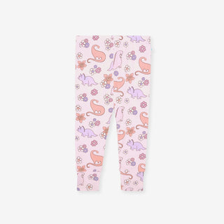 Bamboo Long Sleeve Pajama Set - Erica (Dinosaurs) Posh Peanut Size: 3T-4T