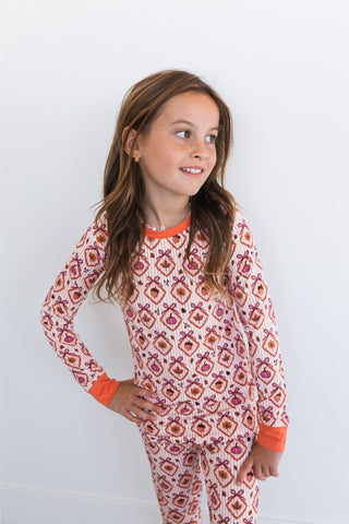 Bamboo Long Sleeve Pajama Set - Fall Snuggles