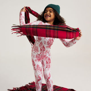 Bamboo Long Sleeve Pajama Set - Father Christmas