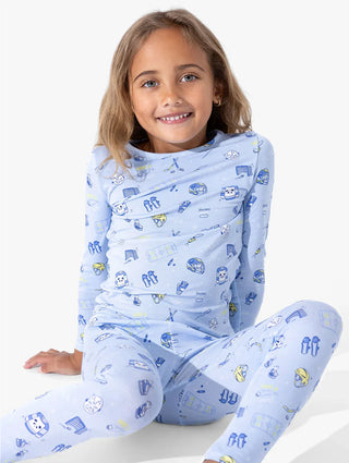 Bamboo Long Sleeve Pajama Set - Hockey Bellabu Bear Size: 3T