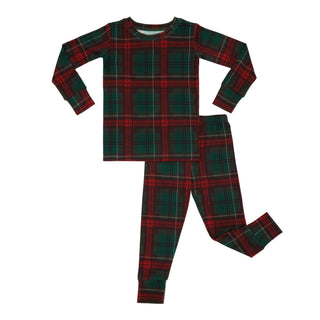 Bamboo Long Sleeve Pajama Set - Holiday Heritage Plaid