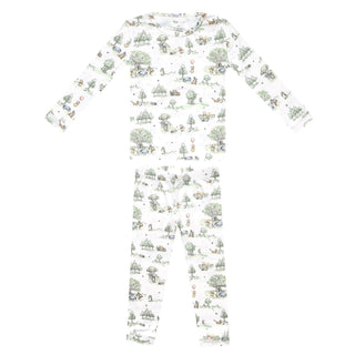 Long Sleeve Pajama Set - Hundred Acre Wood