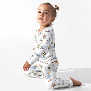 Bamboo Long Sleeve Pajama Set - If You Give A Mouse A Cookie Bellabu Bear Size: 3T