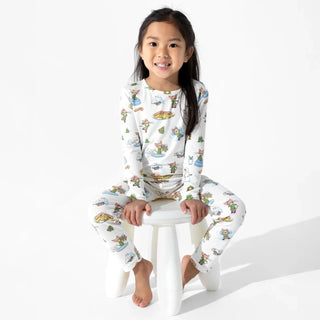 Bamboo Long Sleeve Pajama Set - If You Give A Mouse A Cookie Bellabu Bear Size: 3T