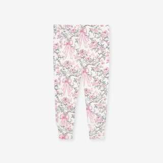 Bamboo Long Sleeve Pajama Set - Irene (Floral) Posh Peanut Size: 3T-4T