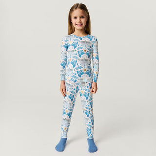 Bamboo Long Sleeve Pajama Set - Lior (Hanukkah)