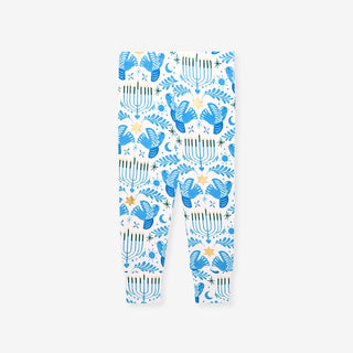 Bamboo Long Sleeve Pajama Set - Lior (Hanukkah)