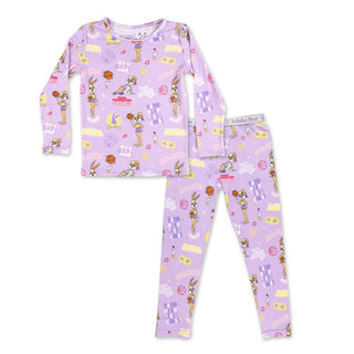 Bamboo Long Sleeve Pajama Set - Lola Bunny Bellabu Bear Size: 4T