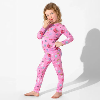 Bamboo Long Sleeve Pajama Set - Mean Girls: So Fetch Bellabu Bear Size: 3T