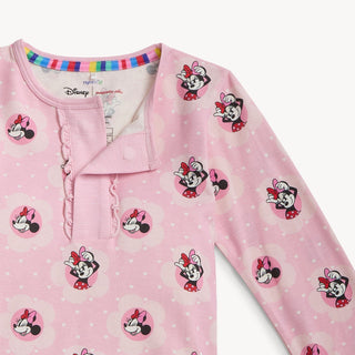 Magnetic Long Sleeve Pajama Set - Minnie Galentines Day Magnetic Me Size: 2T
