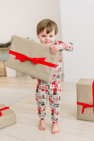 Bamboo Long Sleeve Pajama Set - Natural Christmas Gifts