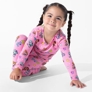 Bamboo Long Sleeve Pajama Set - PAW Patrol: Varsity Baby & Toddler Sleepwear Bellabu Bear Size: 4T