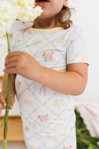 Bamboo Long Sleeve Pajama Set - Peep and Petal In My Jammers Size: 3T