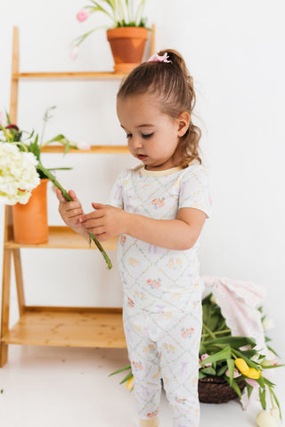 Bamboo Long Sleeve Pajama Set - Peep and Petal In My Jammers Size: 3T
