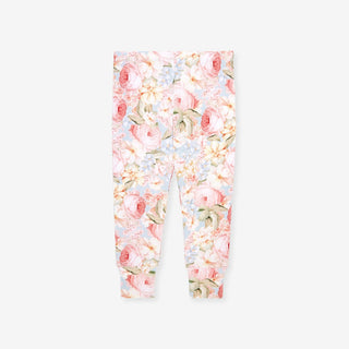 Bamboo Long Sleeve Pajama Set - Rose Dreams (Floral) Posh Peanut Size: 3T-4T