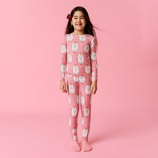Bamboo Long Sleeve Pajama Set - Sable (Nutcracker) Posh Peanut Size: 2T