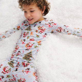 Bamboo Long Sleeve Pajama Set - Saint Nicolas