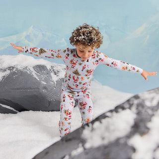 Bamboo Long Sleeve Pajama Set - Saint Nicolas