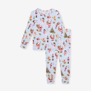 Bamboo Long Sleeve Pajama Set - Saint Nicolas