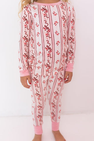 Bamboo Long Sleeve Pajama Set - Vintage Love In My Jammers Size: 3T