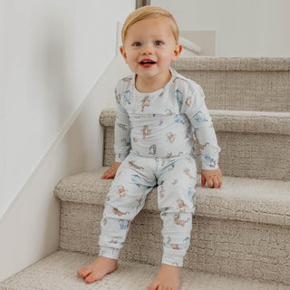 Long Sleeve Pajama Set - Winnie The Pooh & Friends