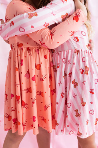 long sleeve rush dress Pink Sugar Rush Long Sleeve Twirl Dress 2T