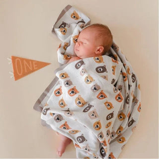 Lucy Darling Mountain Fields Petit Baby Milestone Pennant | Baby Riddle