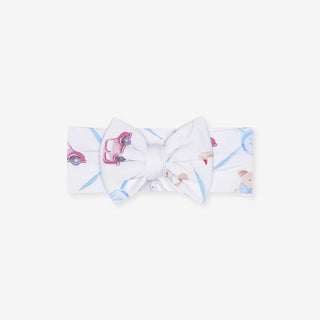 Bamboo Luxe Bow Headwrap - Oxford (Toys)
