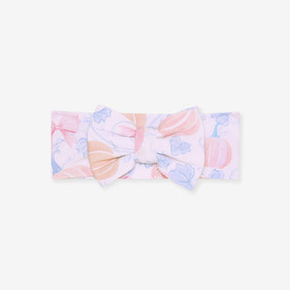 Bamboo Luxe Bow Headwrap - Posh Pumpkins