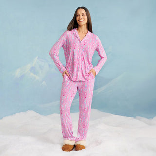 Bamboo Luxe Top & Pajama Pant Set - Nutcracker Suite