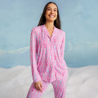 Bamboo Luxe Top & Pajama Pant Set - Nutcracker Suite