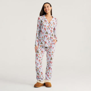 Bamboo Luxe Top & Pajama Pant Set - Saint Nicolas