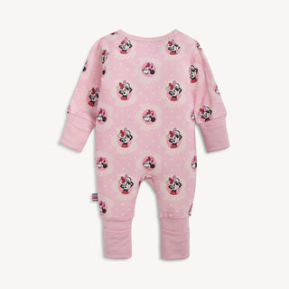 Magnetic Convertible Footie Romper - Minnie Galentines Day Magnetic Me Size: 9-12 Months