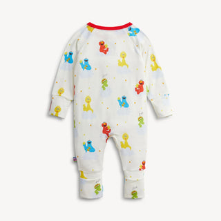 Magnetic Convertible Footie Romper - Sesame Street Sweet Dreams