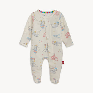 Magnetic Footie - Dumbo Circus Magnetic Me Size: 0-3 Months
