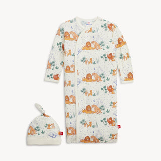 Magnetic Layette Gown & Hat Set - Lion King Magnetic Me Size: Newborn-3 Months