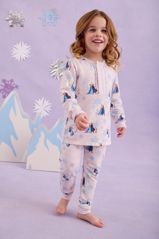 Magnetic Long Sleeve Pajama Set - Frozen Magnetic Me Size: 2T