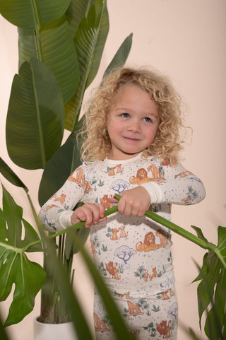 Magnetic Long Sleeve Pajama Set - Lion King Magnetic Me Size: 2T