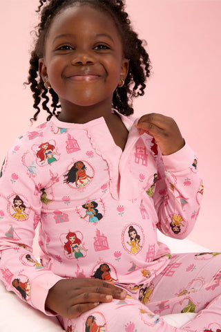 Magnetic Long Sleeve Pajama Set - Princess Royal Radiance Magnetic Me Size: 2T