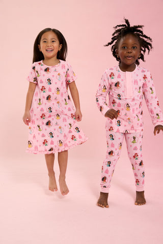 Magnetic Long Sleeve Pajama Set - Princess Royal Radiance Magnetic Me Size: 2T