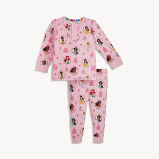 Magnetic Long Sleeve Pajama Set - Princess Royal Radiance Magnetic Me Size: 2T