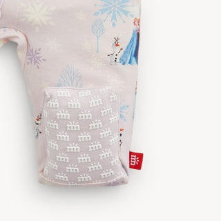 Magnetic Ruffle Convertible Footie Romper - Frozen Magnetic Me Size: 9-12 Months