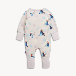 Magnetic Ruffle Convertible Footie Romper - Frozen Magnetic Me Size: 9-12 Months