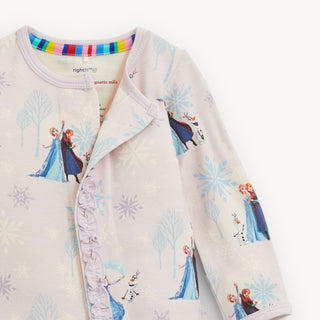 Magnetic Ruffle Footie - Frozen Magnetic Me Size: 0-3 Months